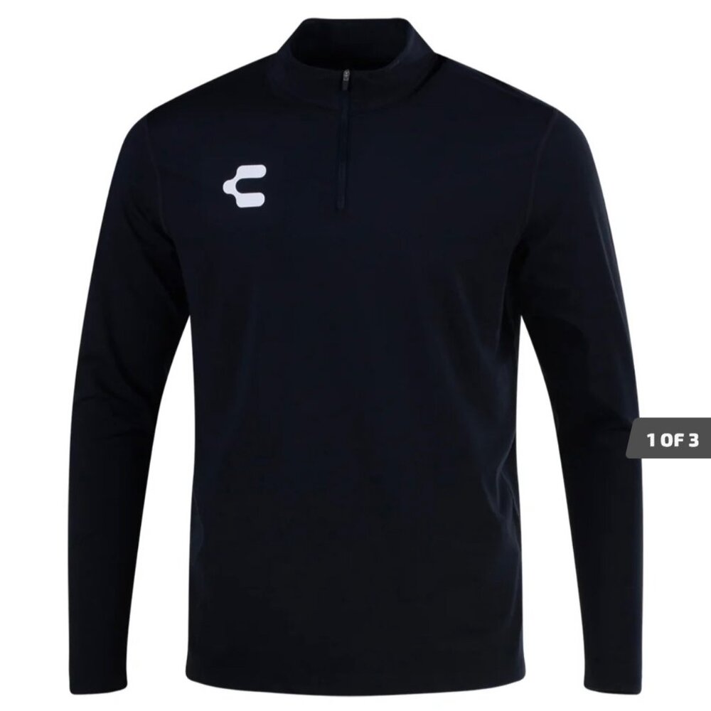 Charly Youth Pullover Sweatshirt Large | Kids Black Casual Athletic Top